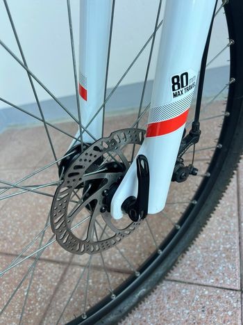 ROCKRIDER Mountainbike 27.5 Zoll ST120 Grau/Orange 2025 2025 Mountainbike d'occasion — image 6 sur 14