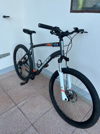 ROCKRIDER Mountainbike 27.5 Zoll ST120 Grau/Orange 2025 2025 Mountainbike d'occasion — image 9 sur 14