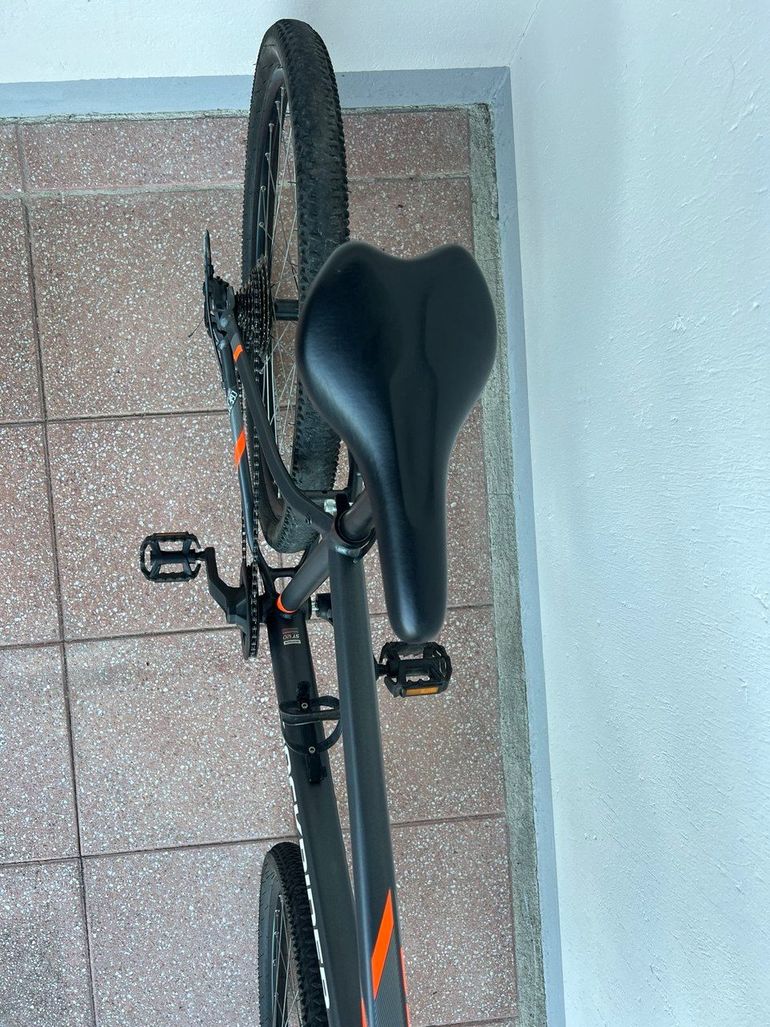ROCKRIDER Mountainbike 27.5 Zoll ST120 Grau/Orange 2025 2025 Mountainbike d'occasion — image 14 sur 14