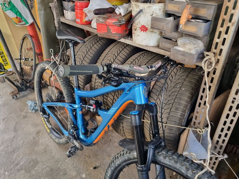 Used Ibis Cycles Custom SRAM NX Eagle 2019 Mountainbike, Blue — image 4 of 5
