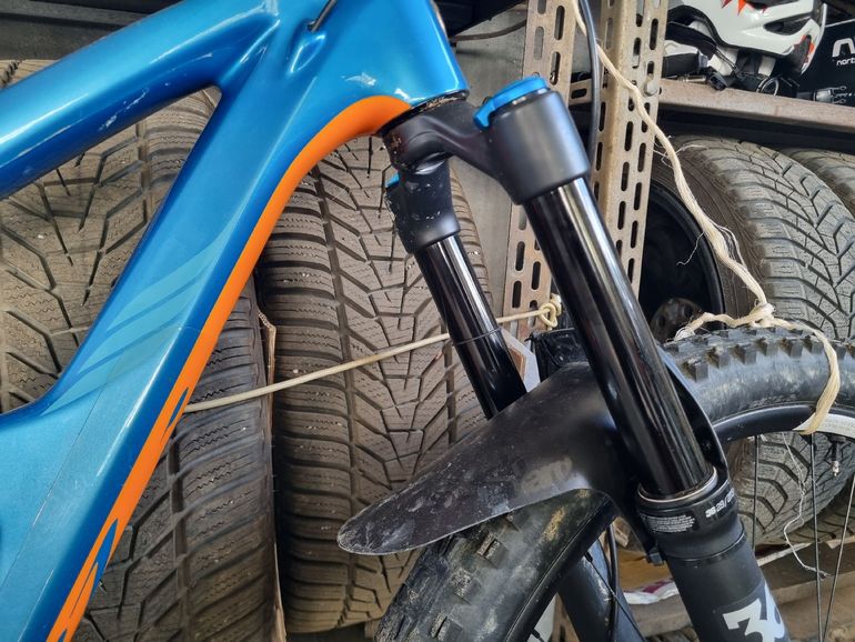 Used Ibis Cycles Custom SRAM NX Eagle 2019 Mountainbike, Blue — image 5 of 5