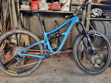 Used Ibis Cycles Custom SRAM NX Eagle 2019 Mountainbike, Blue — image 1 of 5