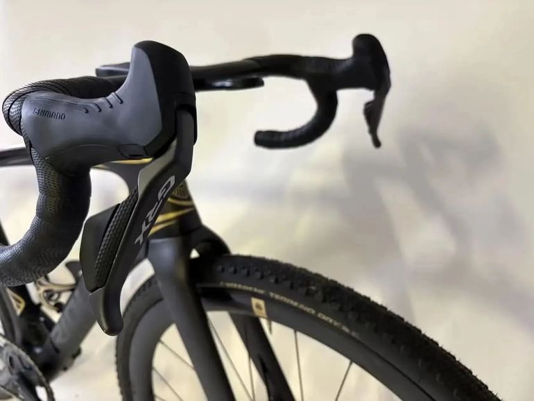 Gebrauchtes Ridley Kanzo Fast Tomorrow Land GRX DI2 2025 Road & Gravel, Schwarz — Bild 12 von 12
