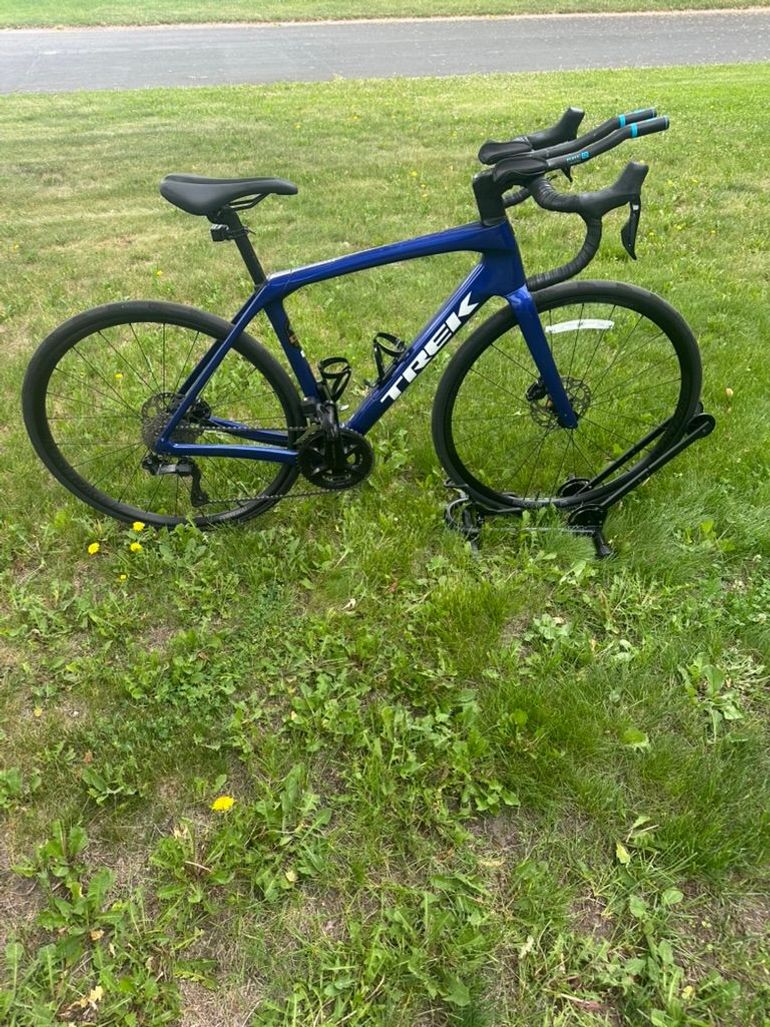 Used Trek Domane SL 6 Gen 4 2025 2025 Road & Gravel, Blue — image 1 of 12