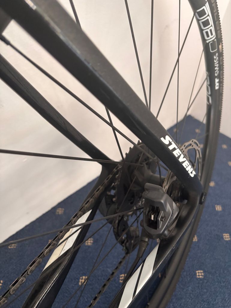 Stevens Super Prestige Force eTap AXS 2022 2022 Road & Gravel de segunda mano, Negro — imagen 5 de 5
