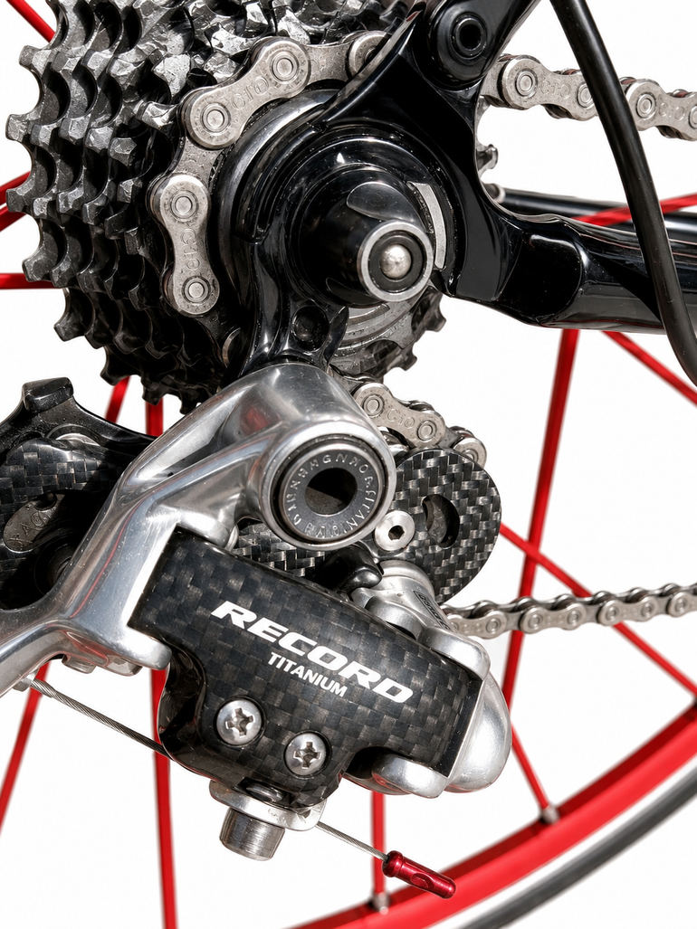 Colnago Custom Campagnolo Record 2000 Road & Gravel de segunda mano, Rojo — imagen 5 de 14