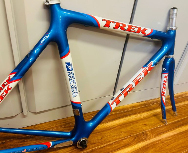 Used Trek Custom Frameset 1999 Road & Gravel, Blue — image 6 of 7