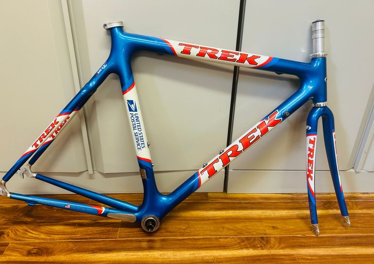 Used Trek Custom Frameset 1999 Road & Gravel, Blue — image 1 of 7