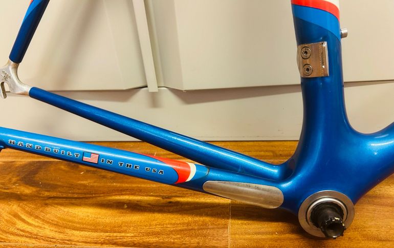 Used Trek Custom Frameset 1999 Road & Gravel, Blue — image 3 of 7