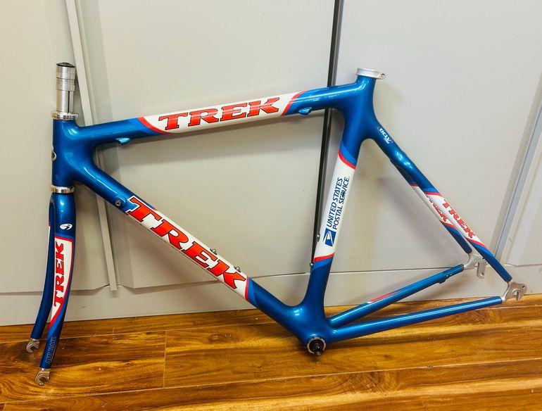 Used Trek Custom Frameset 1999 Road & Gravel, Blue — image 2 of 7