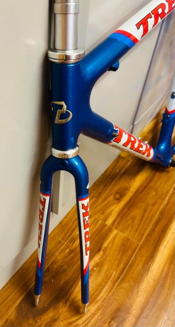 Used Trek Custom Frameset 1999 Road & Gravel, Blue — image 5 of 7
