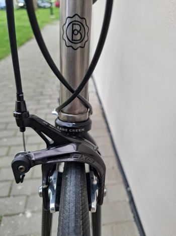 Used Battaglin Custom Shimano 105 2026 Road & Gravel, Light Gray — image 10 of 10