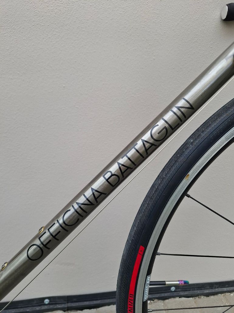 Used Battaglin Custom Shimano 105 2026 Road & Gravel, Light Gray — image 7 of 10