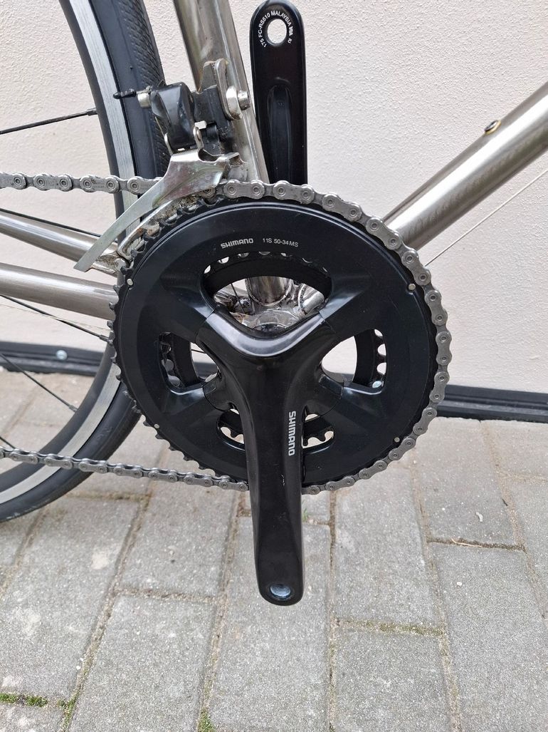 Used Battaglin Custom Shimano 105 2026 Road & Gravel, Light Gray — image 4 of 10