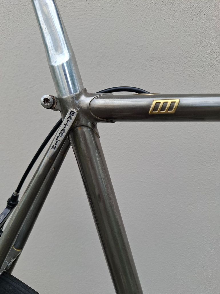 Used Battaglin Custom Shimano 105 2026 Road & Gravel, Light Gray — image 8 of 10