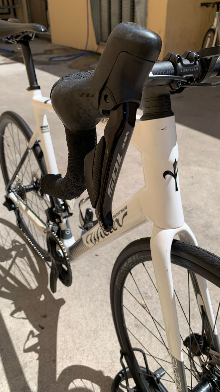 Used Wilier Triestina Garda Shimano 105 Di2 12-sp - Size XXL 2024 Road & Gravel, White — image 4 of 21