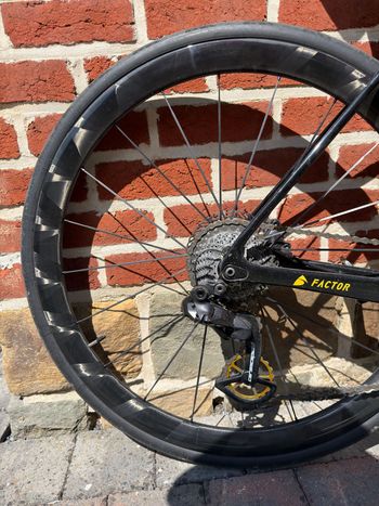 Used Factor OSTRO VAM Shimano Ultegra Di2 8170 2023 2023 Road & Gravel, Black — image 3 of 6