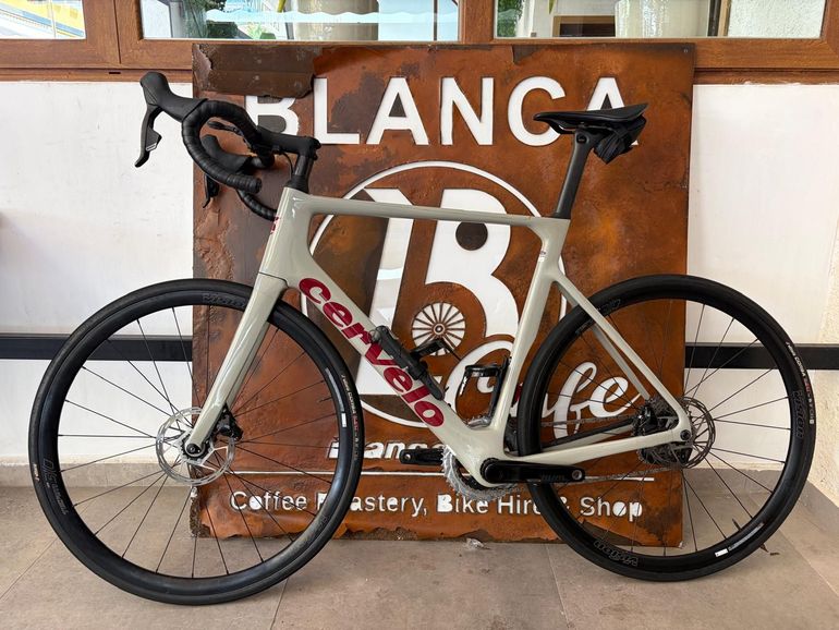 Used Cervélo Soloist Rival AXS 2025 2025 Road & Gravel, Light Gray — image 2 of 7