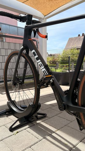 Used CUBE CROSS RACE C:62, PRO 2025 2025 Road & Gravel, Black — image 9 of 10