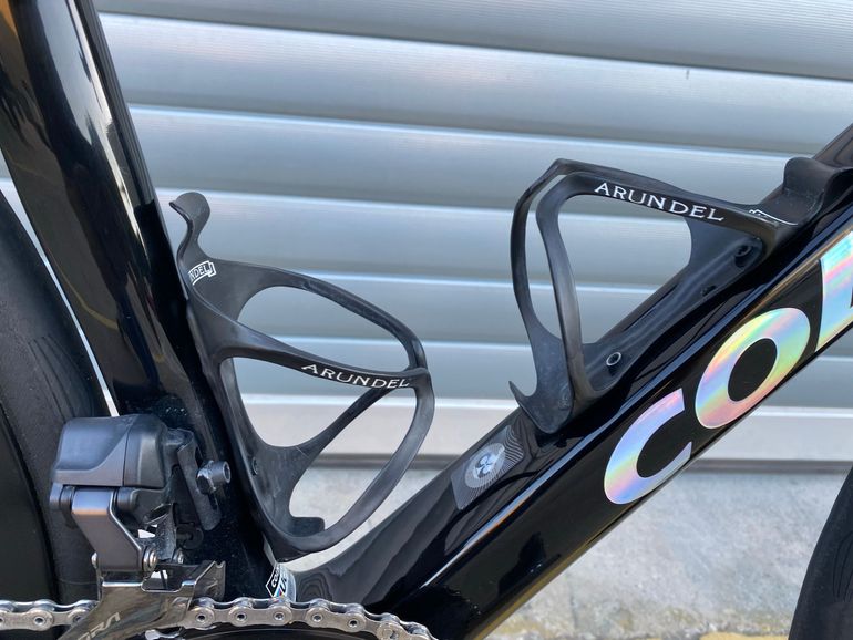 Used Colnago V4Rs Disc Ultegra Di2 8100 w/Fulcrum Racing Wind 400 Wheels 2024 2024 Road & Gravel, Black — image 9 of 12