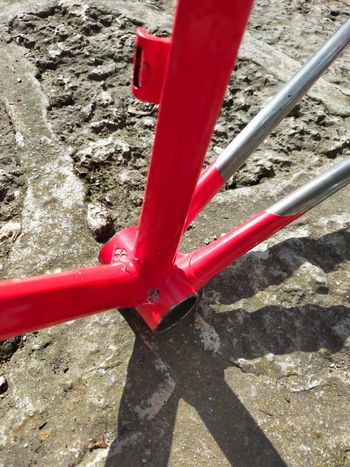 Used Colnago Master Piu Frameset 1983 Road & Gravel, Red — image 2 of 12