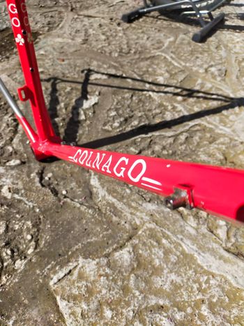 Used Colnago Master Piu Frameset 1983 Road & Gravel, Red — image 8 of 12