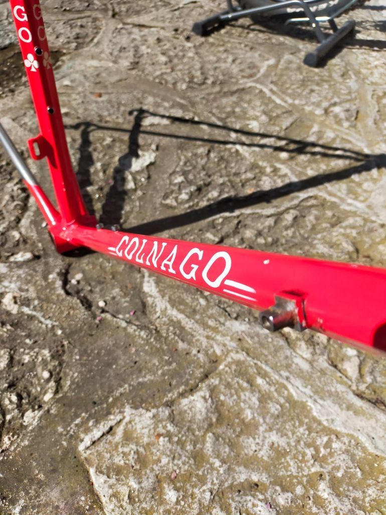 Used Colnago Master Piu Frameset 1983 Road & Gravel, Red — image 8 of 12