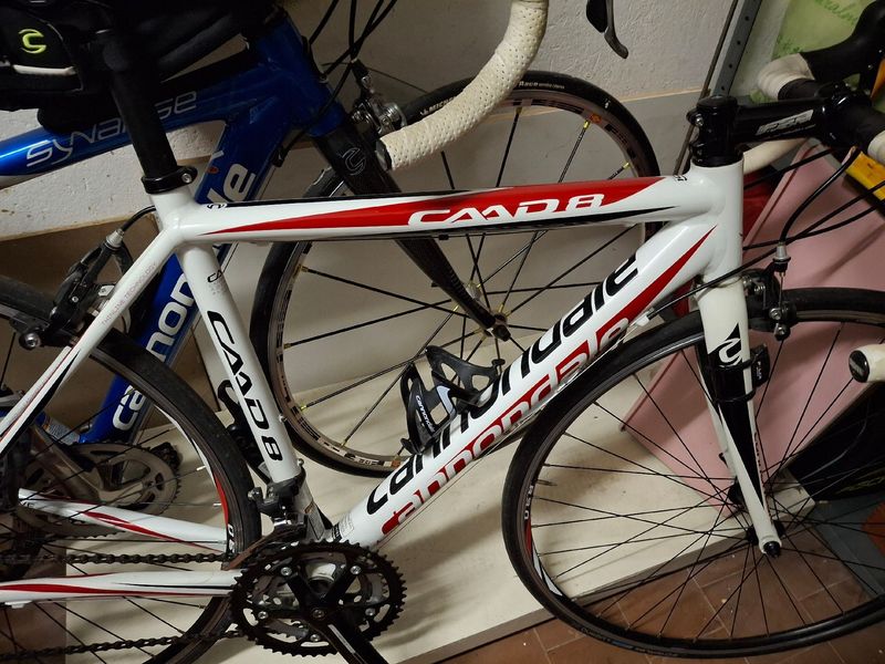 Used Cannondale Shimano Sora 2018 Road & Gravel, White — image 3 of 3