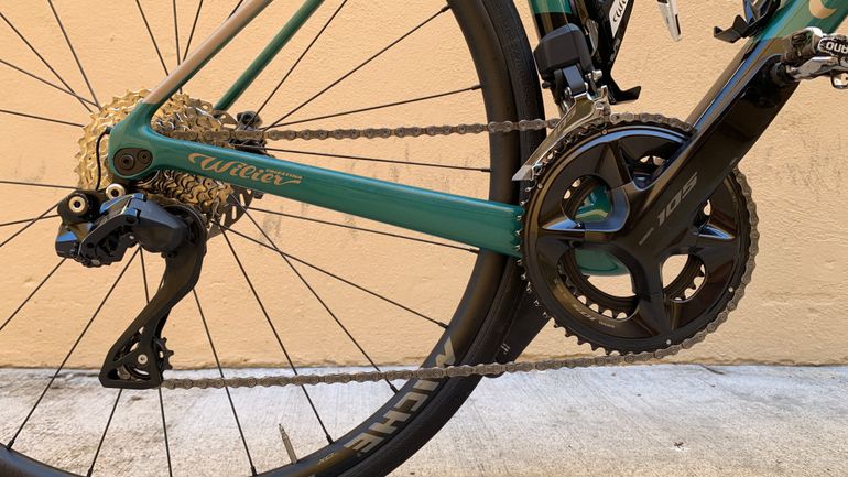 Used Wilier Triestina Garda Shimano 105 Di2 12-sp - Size M 2026 Road & Gravel, Green — image 4 of 22