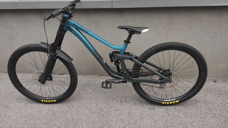 Used Scott Gambler 910 2024 2024 Mountainbike, Blue, 29 — image 8 of 9