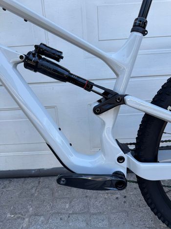 Used Cannondale Habit Carbon LT 1 2025 2025 Mountainbike, Light Gray — image 11 of 15