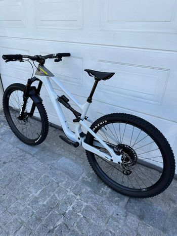 Used Cannondale Habit Carbon LT 1 2025 2025 Mountainbike, Light Gray — image 14 of 15