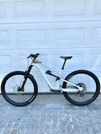 Used Cannondale Habit Carbon LT 1 2025 2025 Mountainbike, Light Gray — image 8 of 15