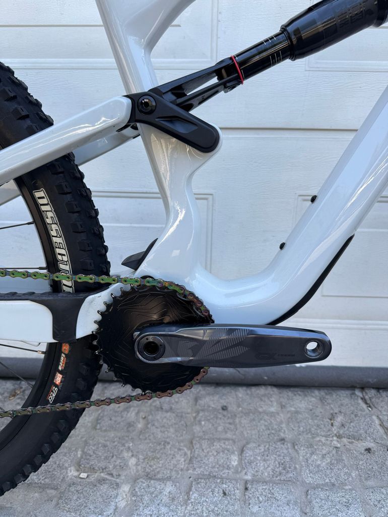 Used Cannondale Habit Carbon LT 1 2025 2025 Mountainbike, Light Gray — image 5 of 15