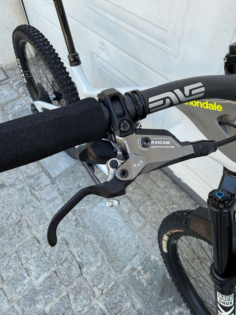 Used Cannondale Habit Carbon LT 1 2025 2025 Mountainbike, Light Gray — image 7 of 15