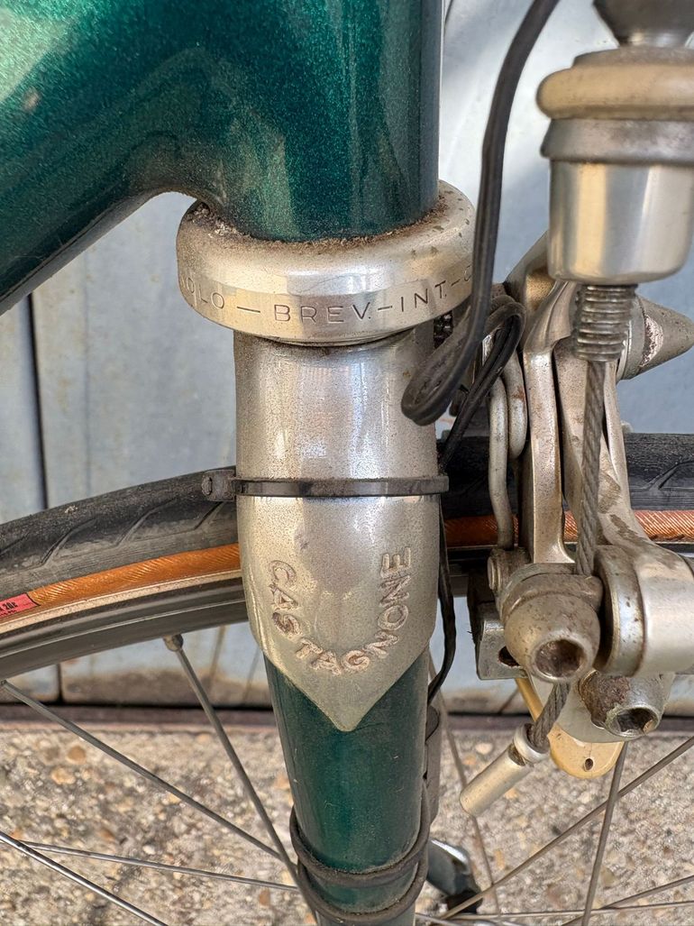 Used Castagnone Custom Other Campagnolo 1970 Road & Gravel, Green — image 12 of 17