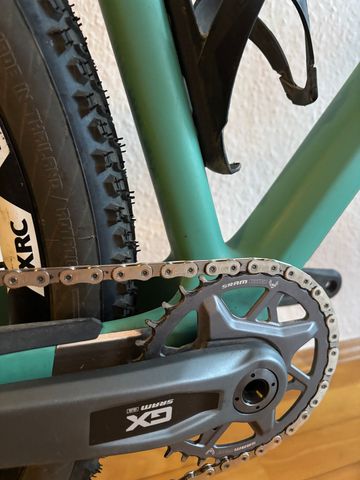 Used Canyon Exceed CF 8 2024 2024 Mountainbike, Green, 29 — image 5 of 13