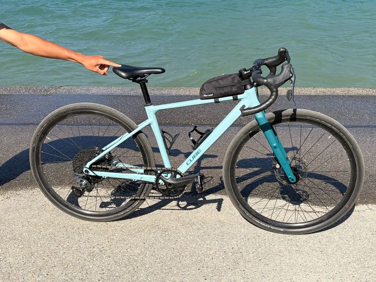 Gebrauchtes CUBE Nuroad Microshift 2026 Road & Gravel, Blau — Bild 1 von 4