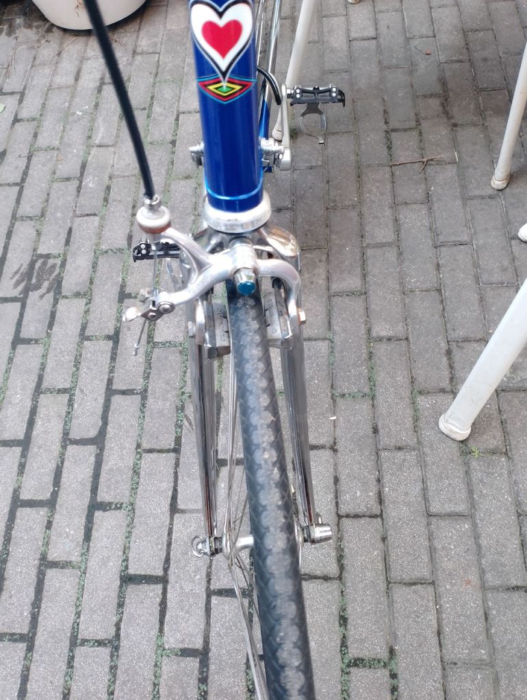 Used De Rosa Bicicletta Corsa Vintage Eroica Derosa 1984 Road & Gravel, Blue — image 3 of 14