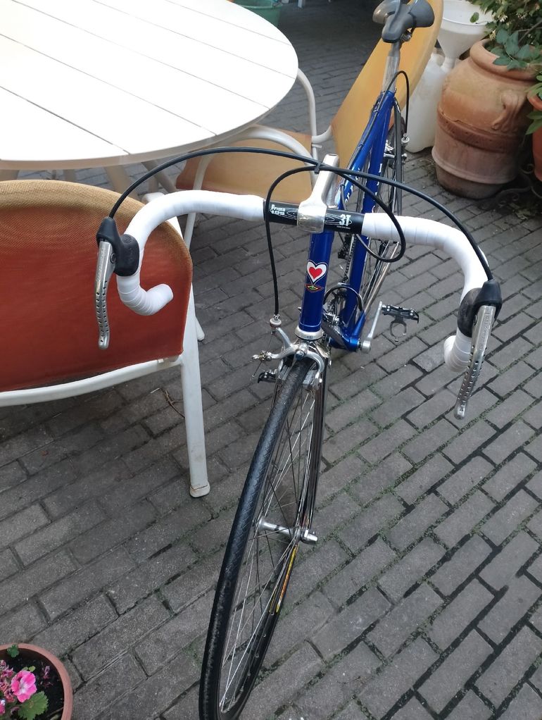 Used De Rosa Bicicletta Corsa Vintage Eroica Derosa 1984 Road & Gravel, Blue — image 13 of 14