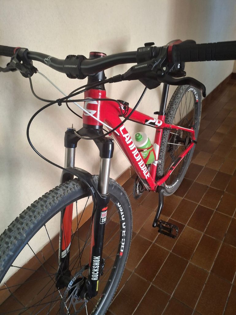 Used Cannondale Trail Shimano Deore XT 2021 Mountainbike, Red — image 5 of 7