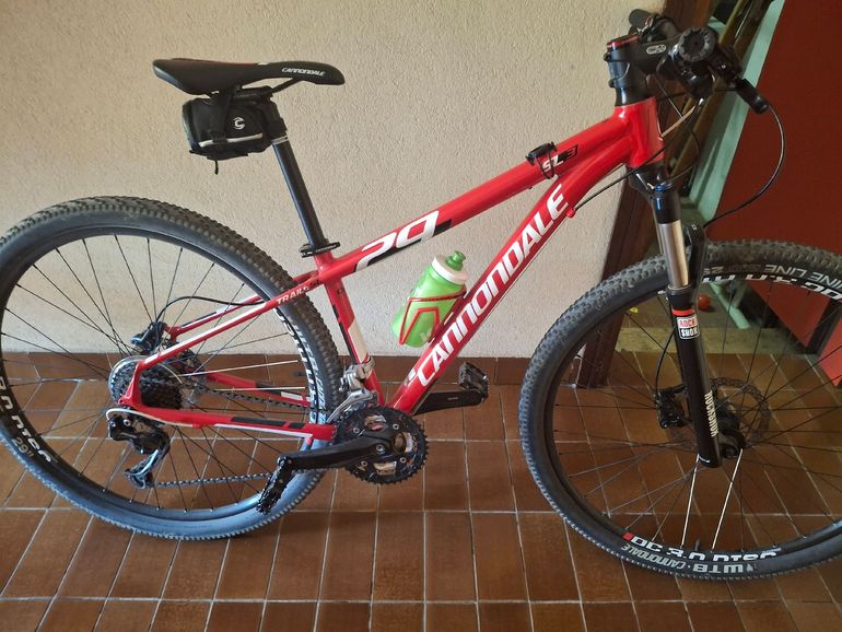 Used Cannondale Trail Shimano Deore XT 2021 Mountainbike, Red — image 1 of 7