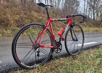 Gebrauchtes Cannondale Custom Campagnolo Record 2006 Road & Gravel, Rot — Bild 13 von 13