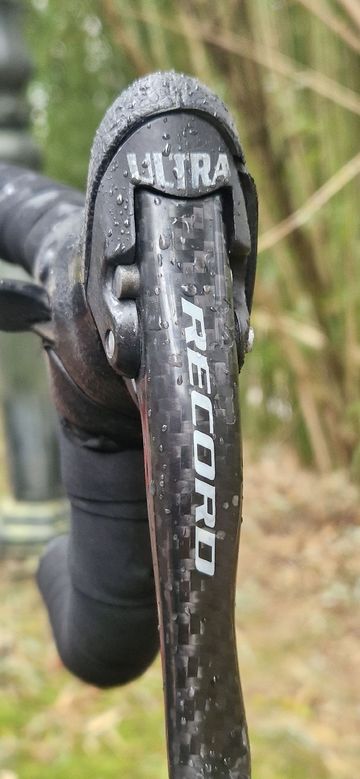 Gebrauchtes Cannondale Custom Campagnolo Record 2006 Road & Gravel, Rot — Bild 9 von 13