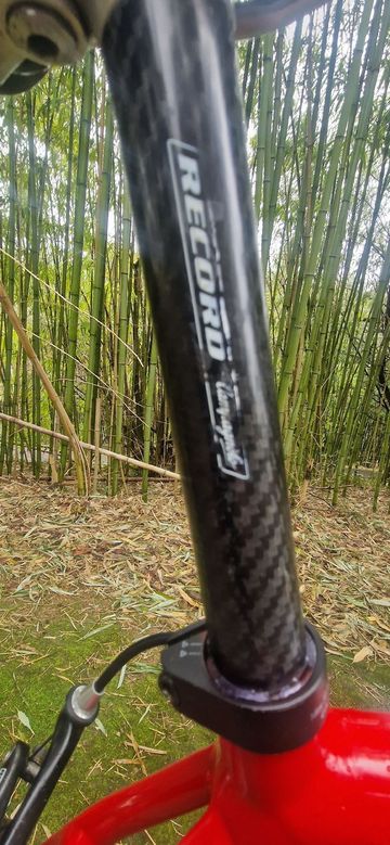 Gebrauchtes Cannondale Custom Campagnolo Record 2006 Road & Gravel, Rot — Bild 7 von 13