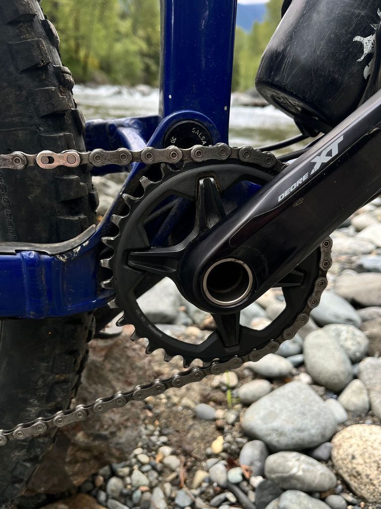 Used Salsa Rustler C XT 2023 2023 Mountainbike, Purple, 27.5 — image 4 of 5