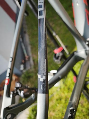 Used CUBE REACTION C:62 RACE 2023 2023 Mountainbike, Light Gray — image 9 of 12