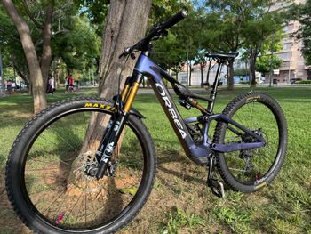 Used Orbea Rise LT M10 2025 2025 Mountainbike, Purple, 29 — image 6 of 10