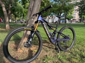 Used Orbea Rise LT M10 2025 2025 Mountainbike, Purple, 29 — image 2 of 10