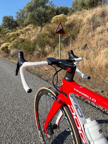 Used Pinarello Dogma Shimano Ultegra Di2 (12 Speed) 2020 Road & Gravel, Red — image 2 of 3